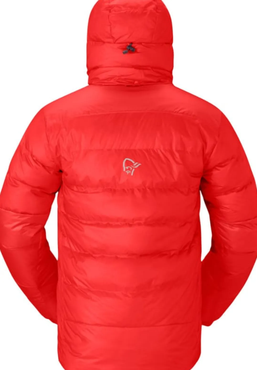 Norrøna Trollveggen Down800 Hood M'S Flame Scarlet
