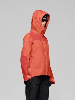 Norrøna Trollveggen Gore-Tex Pro Light Jacket W'S Deep Sea Coral/baked Apple