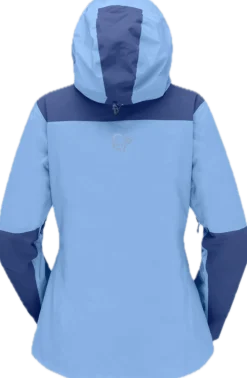 Norrøna Trollveggen Gore-Tex Pro Light Jacket W'S Allure/vintage Indigo