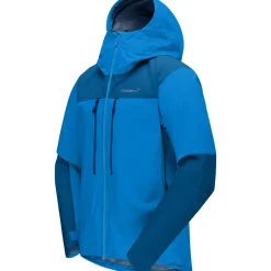 Norrøna Trollveggen Gore-Tex Pro Light Jacket M'S Brilliant Blue/dark Blue