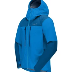 Norrøna Trollveggen Gore-Tex Pro Light Jacket M'S Brilliant Blue/dark Blue