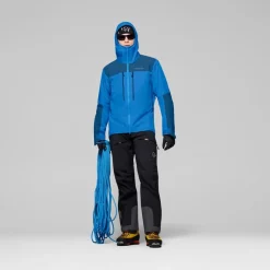 Norrøna Trollveggen Gore-Tex Pro Light Jacket M'S Brilliant Blue/dark Blue