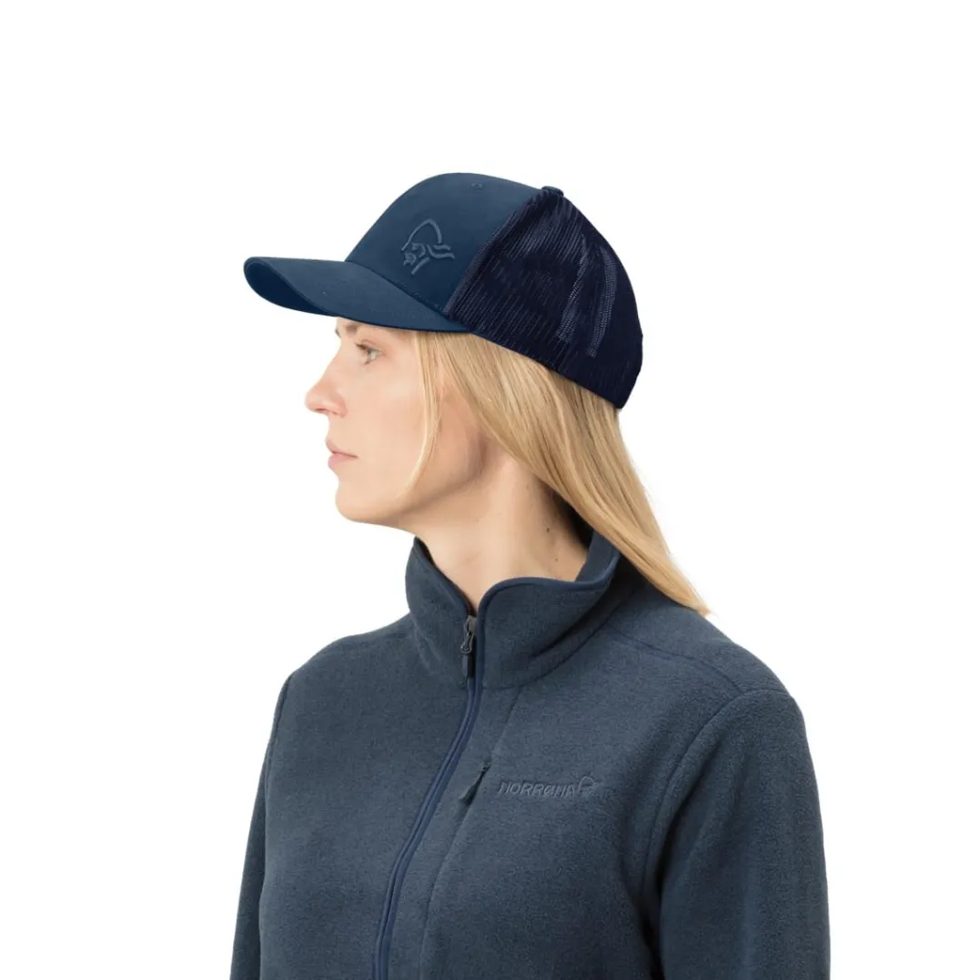 Norrøna /29 Trucker Mesh Snap Back Cap Indigo Night
