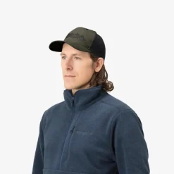 Norrøna /29 Trucker Mesh Snap Back Cap Olive Night/Caviar