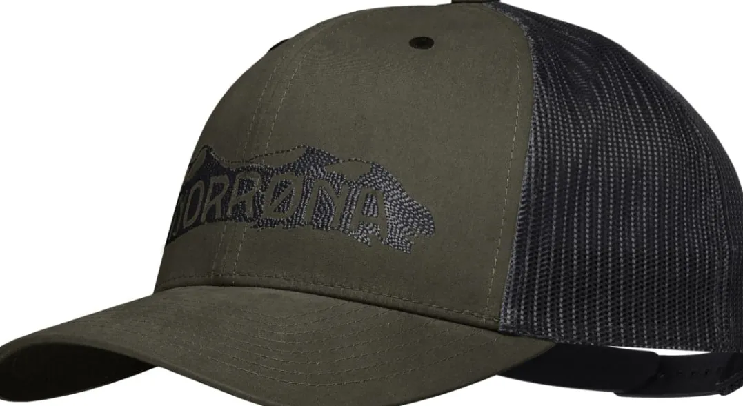 Norrøna /29 Trucker Mesh Snap Back Cap Olive Night/Caviar
