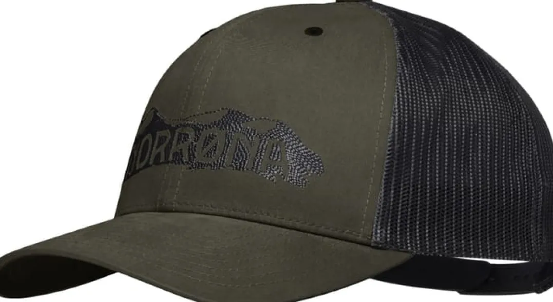Norrøna /29 Trucker Mesh Snap Back Cap Olive Night/Caviar