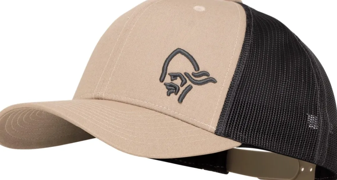 Norrøna /29 Trucker Mesh Snap Back Cap Oyster Grey
