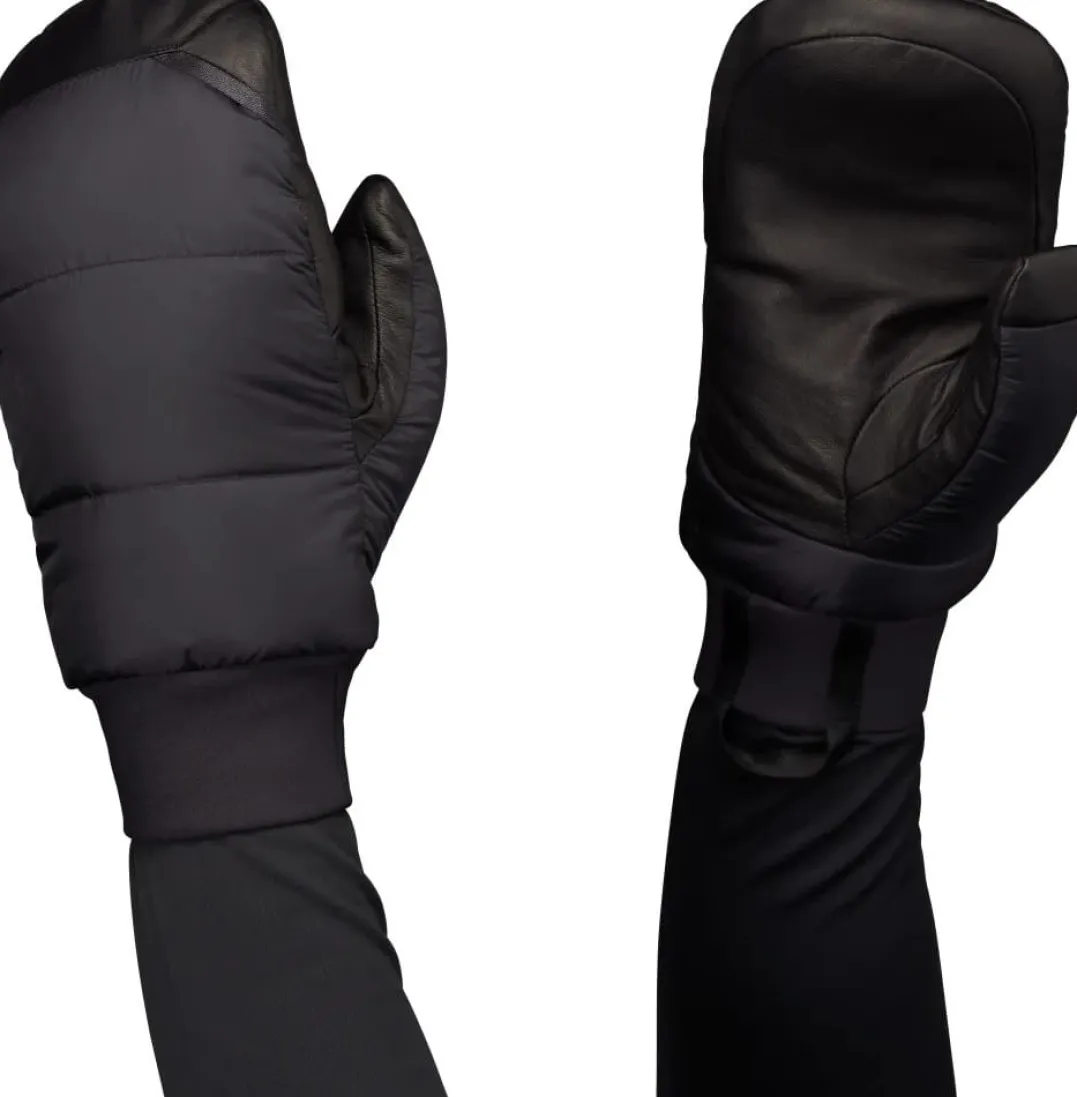 Norrøna Unisex Lyngen Down750 Mittens Caviar Black