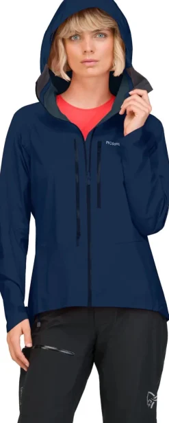 Norrøna Women's Falketind Dri1 Jacket Indigo Night