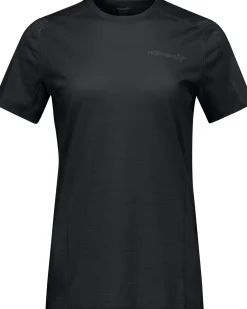 Norrøna Women's Falketind EqualiserUll T-shirt Caviar Black