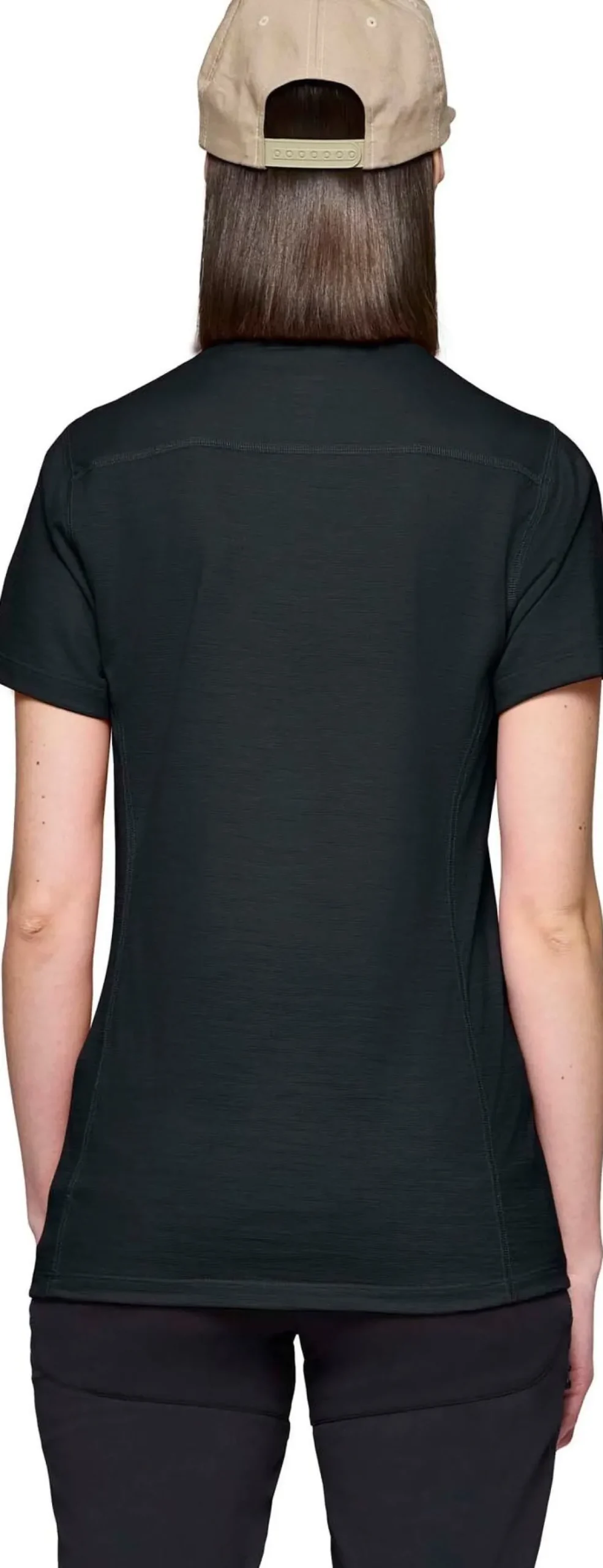 Norrøna Women's Falketind EqualiserUll T-shirt Caviar Black