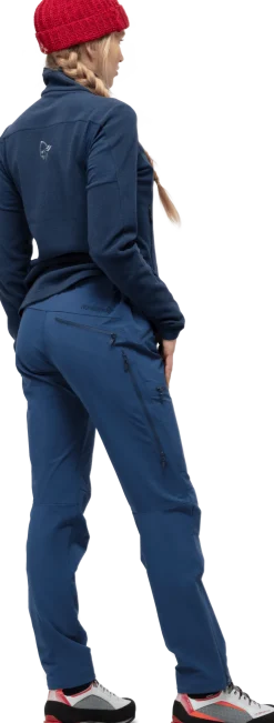 Norrøna Women's Falketind Flex1 Pants Indigo Night