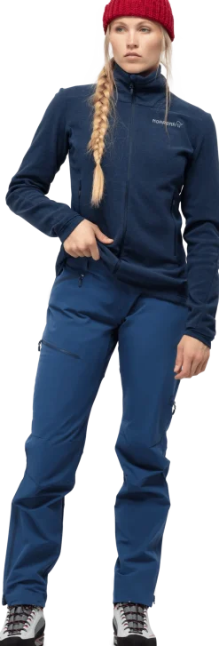 Norrøna Women's Falketind Flex1 Pants Indigo Night