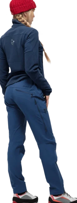 Norrøna Women's Falketind Flex1 Pants Indigo Night