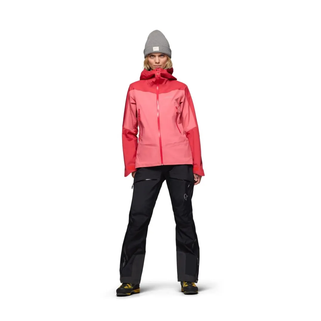 Norrøna Women's Falketind GORE-TEX Jacket Calypso Coral