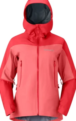 Norrøna Women's Falketind GORE-TEX Jacket Calypso Coral