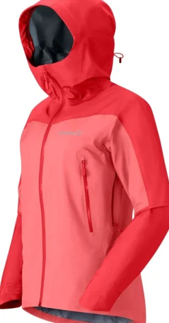 Norrøna Women's Falketind GORE-TEX Jacket Calypso Coral