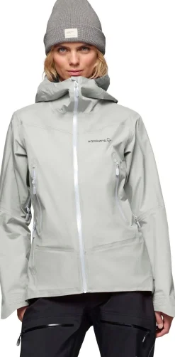 Norrøna Women's Falketind GORE-TEX Jacket Oatmeal