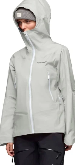 Norrøna Women's Falketind GORE-TEX Jacket Oatmeal