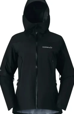 Norrøna Women's Falketind GORE-TEX Jacket Caviar Black