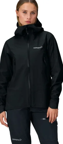 Norrøna Women's Falketind GORE-TEX Jacket Caviar Black
