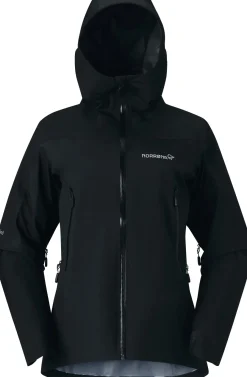 Norrøna Women's Falketind GORE-TEX Jacket Caviar Black