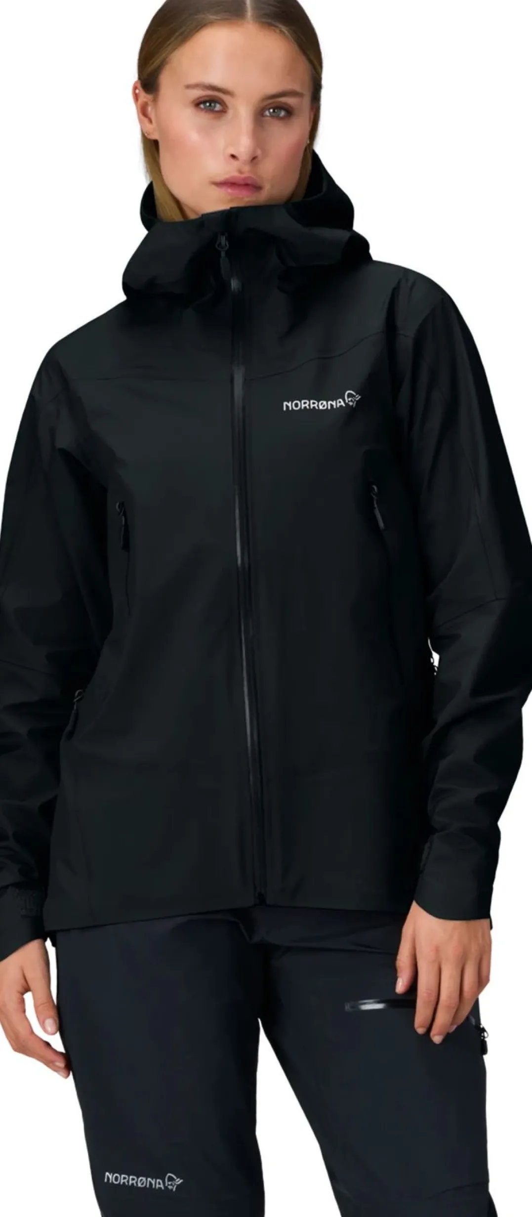 Norrøna Women's Falketind GORE-TEX Jacket Caviar Black
