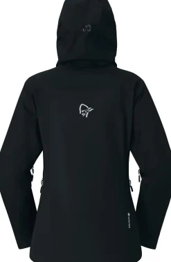Norrøna Women's Falketind GORE-TEX Jacket Caviar Black