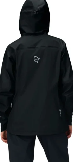 Norrøna Women's Falketind GORE-TEX Jacket Caviar Black