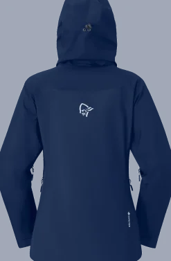 Norrøna Women's Falketind GORE-TEX Jacket Indigo Night Blue