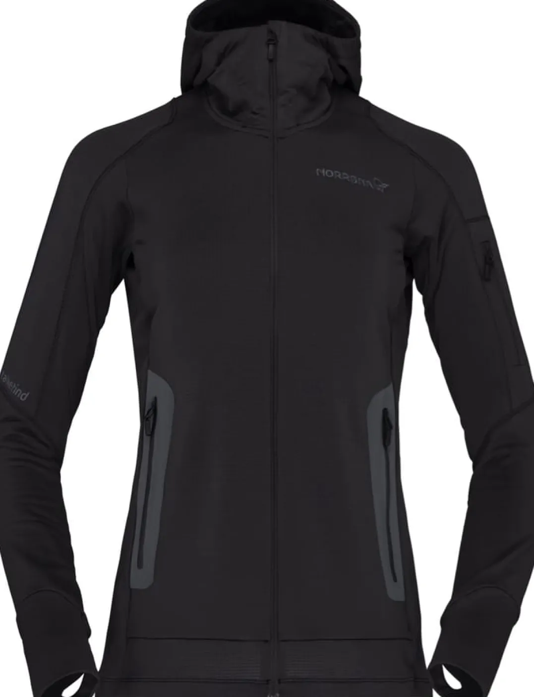 Norrøna Women's Falketind Power Grid Hood Caviar