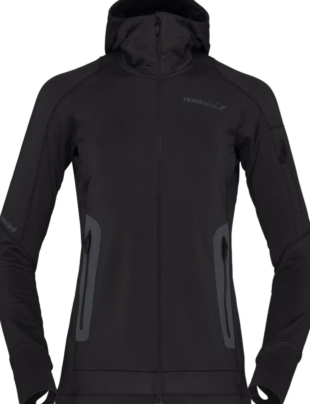 Norrøna Women's Falketind Power Grid Hood Caviar