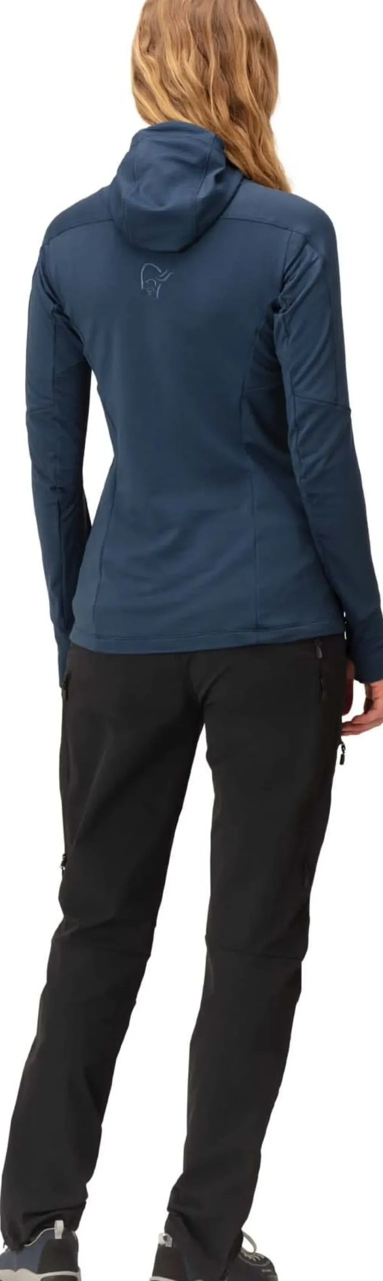 Norrøna Women's Falketind Power Grid Hood Indigo Night