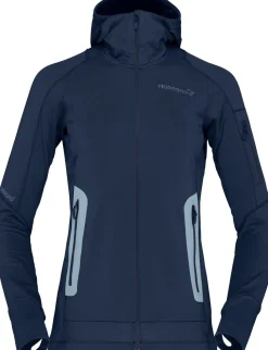 Norrøna Women's Falketind Power Grid Hood Indigo Night