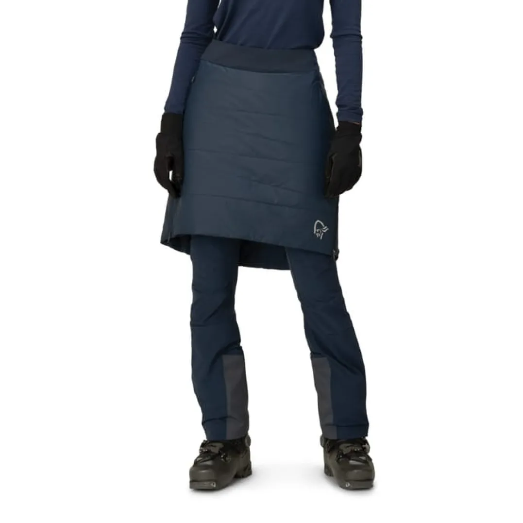 Norrøna Women's Falketind Thermo80 Skirt Indigo Night
