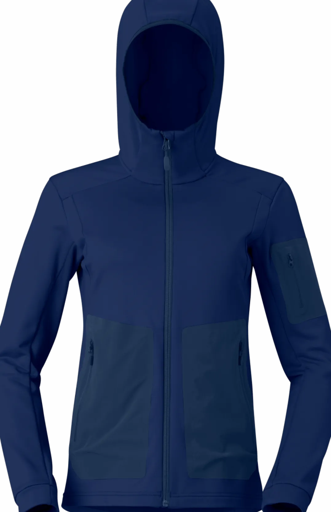 Norrøna Women's Falketind Warm Stretch Hood Indigo Night Blue