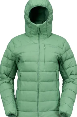 Norrøna Women's Femund Down700 Zip Hood Dark Ivy