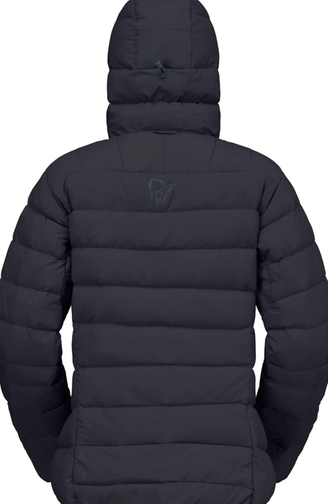 Norrøna Women's Femund Down700 Zip Hood Caviar Black