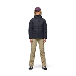 Norrøna Women's Femund Down700 Zip Hood Caviar Black