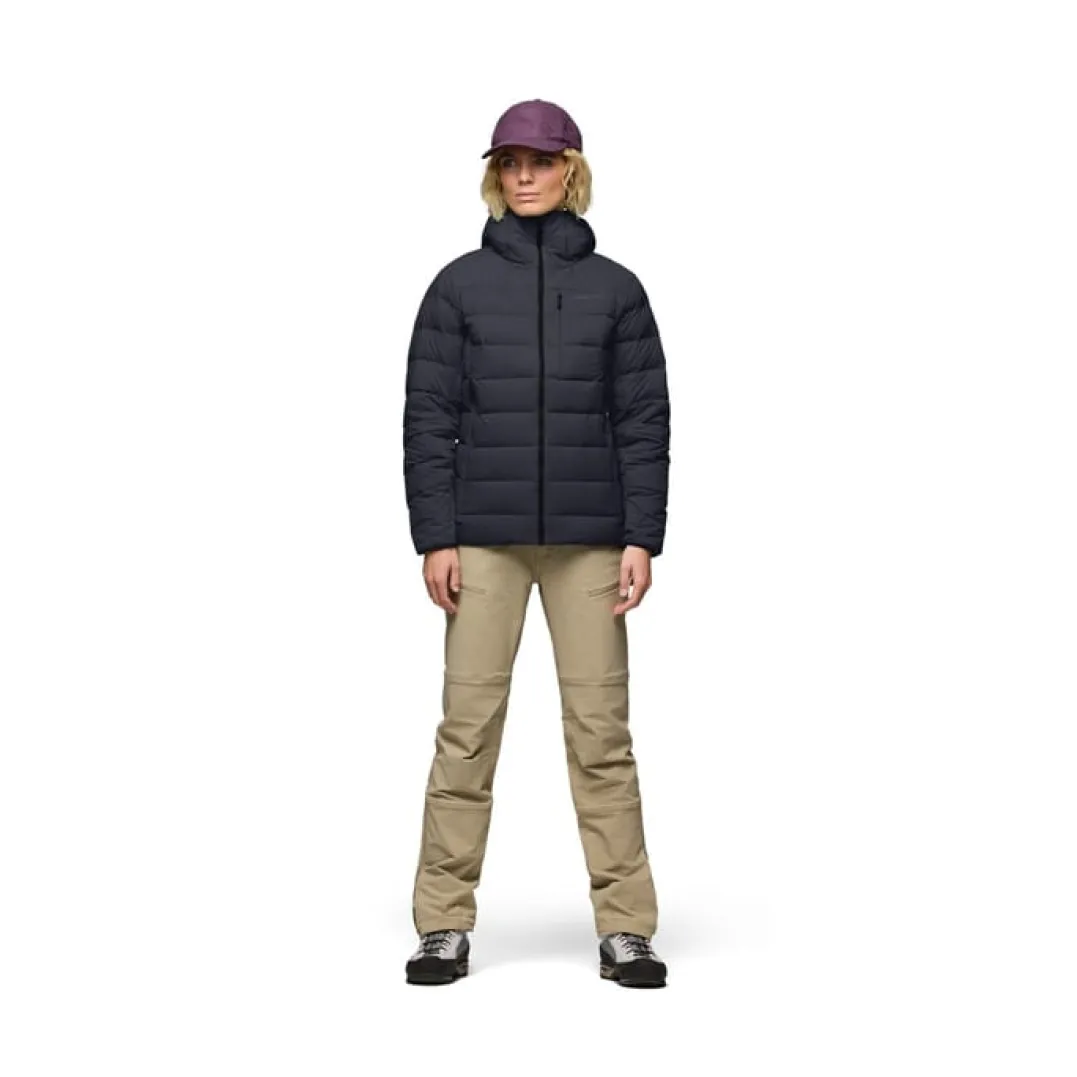 Norrøna Women's Femund Down700 Zip Hood Caviar Black