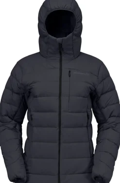 Norrøna Women's Femund Down700 Zip Hood Caviar Black