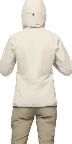 Norrøna Womens' Femund Thermo60 Zip Hood Oatmeal
