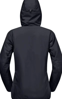 Norrøna Womens' Femund Thermo60 Zip Hood Caviar Black