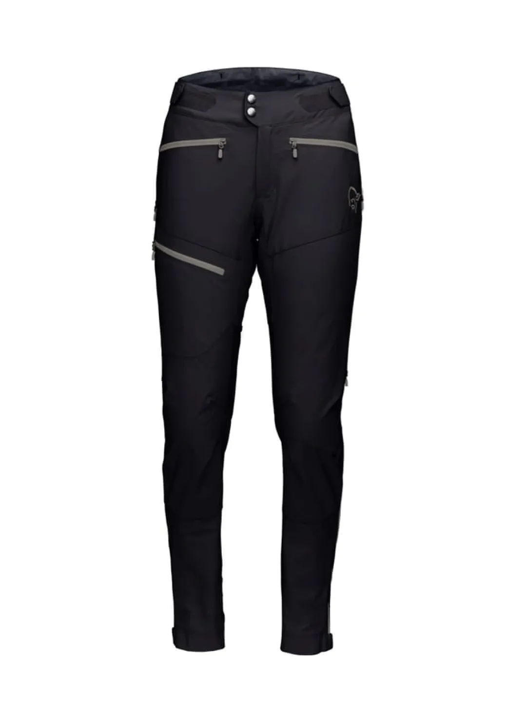 Norrøna Women's Fjørå Flex1 Pants Caviar/Castor Grey
