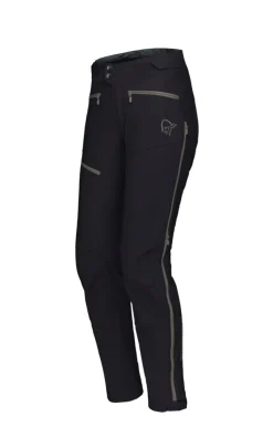 Norrøna Women's Fjørå Flex1 Pants Caviar/Castor Grey