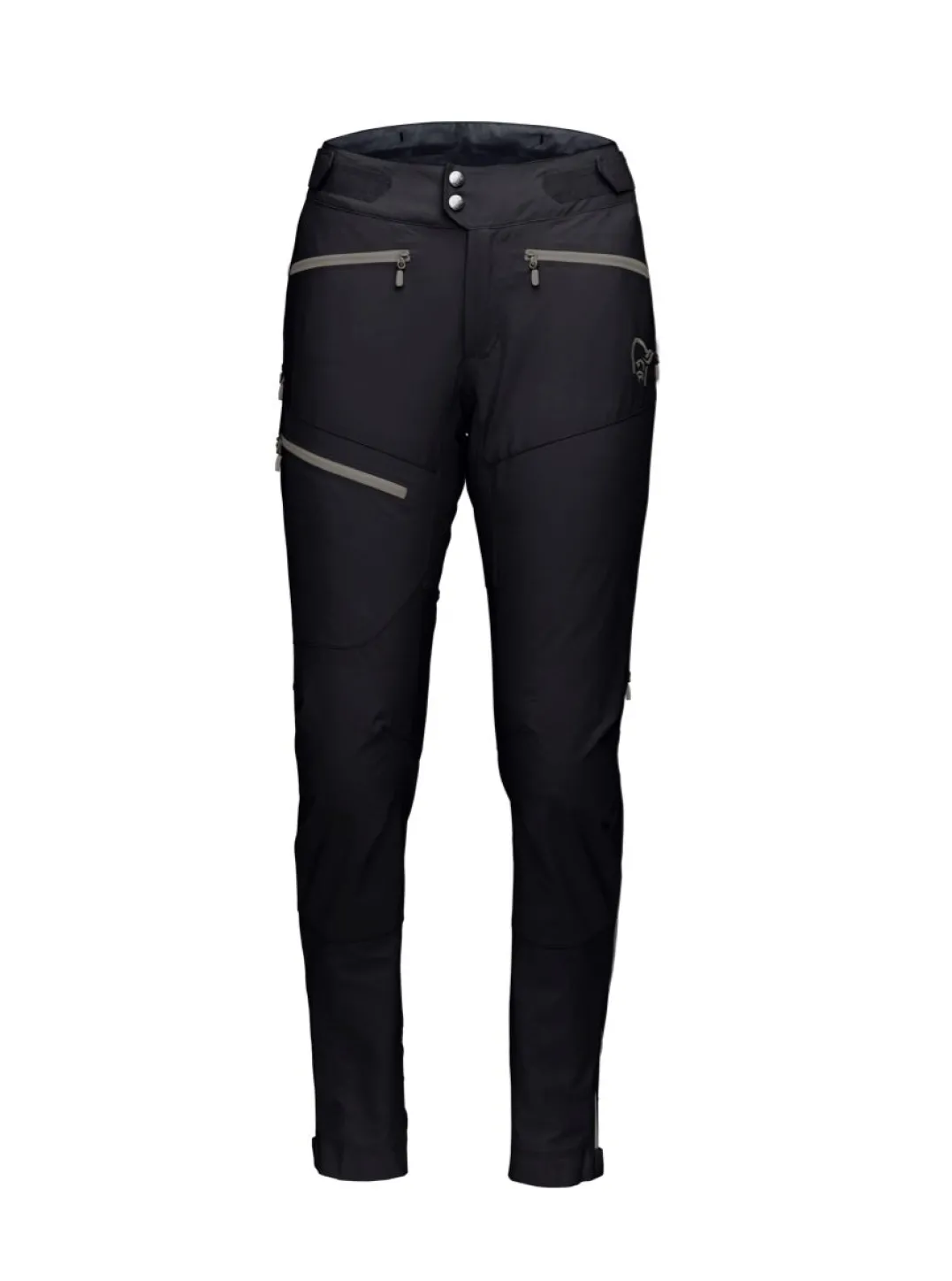 Norrøna Women's Fjørå Flex1 Pants Caviar/Castor Grey