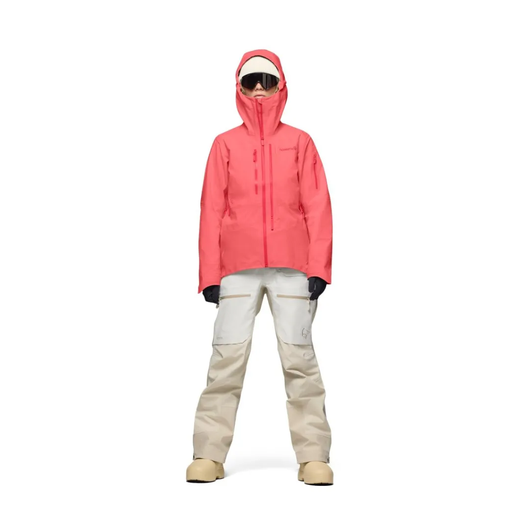 Norrøna Women's Lofoten GORE-TEX Pro Jacket Calypso Coral