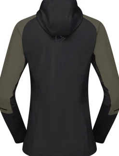 Norrøna Women's Senja Alpha90 Zip Hood Olive Night