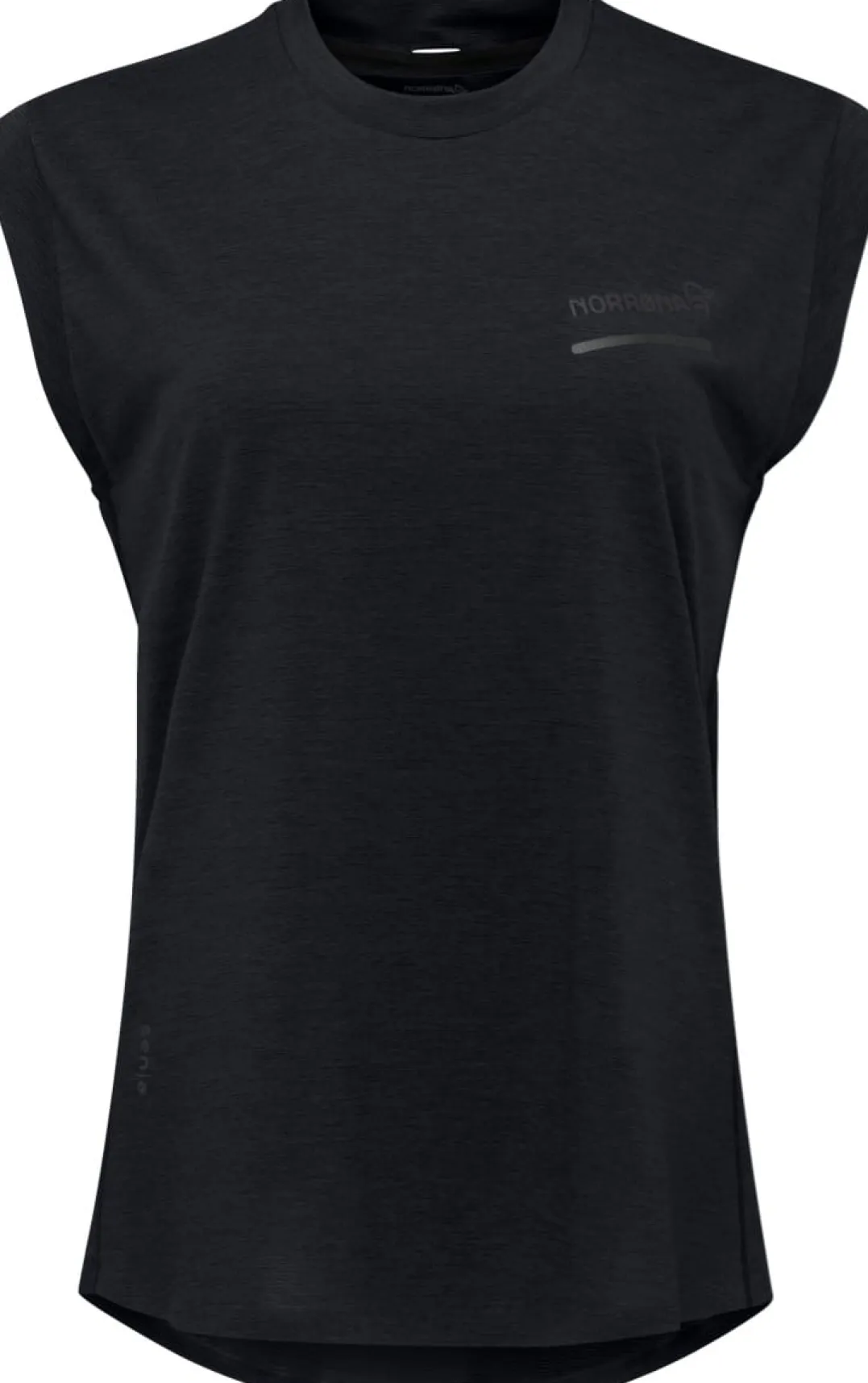 Norrøna Women's Senja Equaliser Sleeveless T-Shirt Caviar