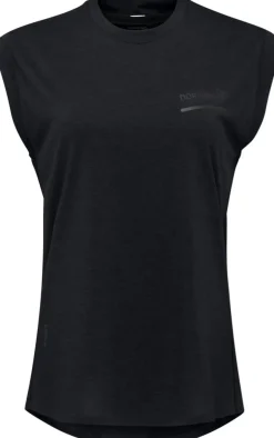 Norrøna Women's Senja Equaliser Sleeveless T-Shirt Caviar